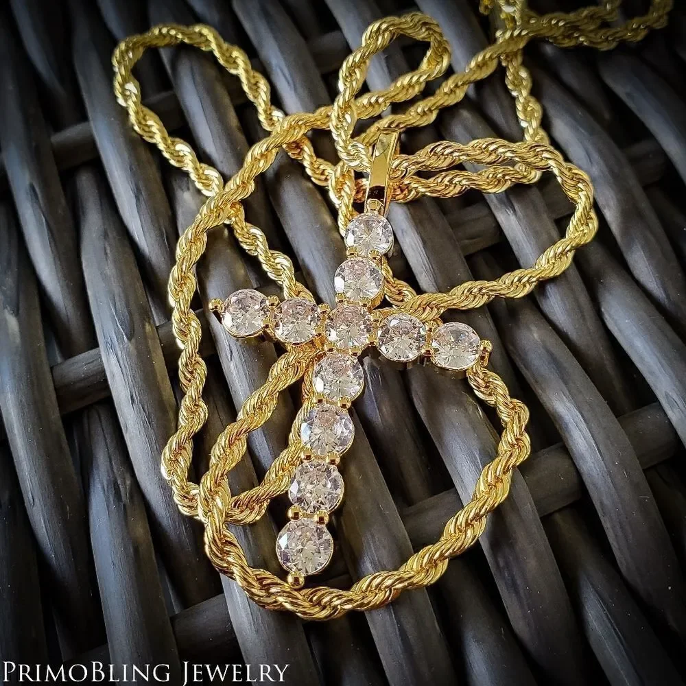 Diamond Cross Necklace